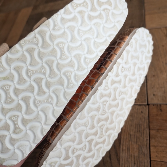 Birkenstock Rose gold alligator - Picture 3 of 4